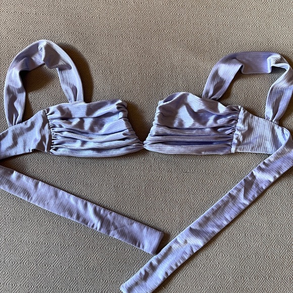 Divino Seas ANA DE BRETAÑA / LAVENDER SILK - TOP - Picture 6 of 11